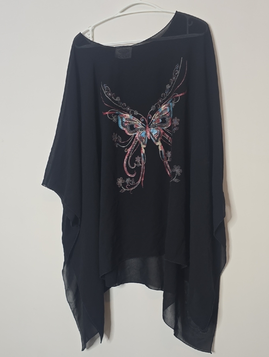 Vintage Other - Vintage 90s Butterfly One Size Bathing Suit Coverup